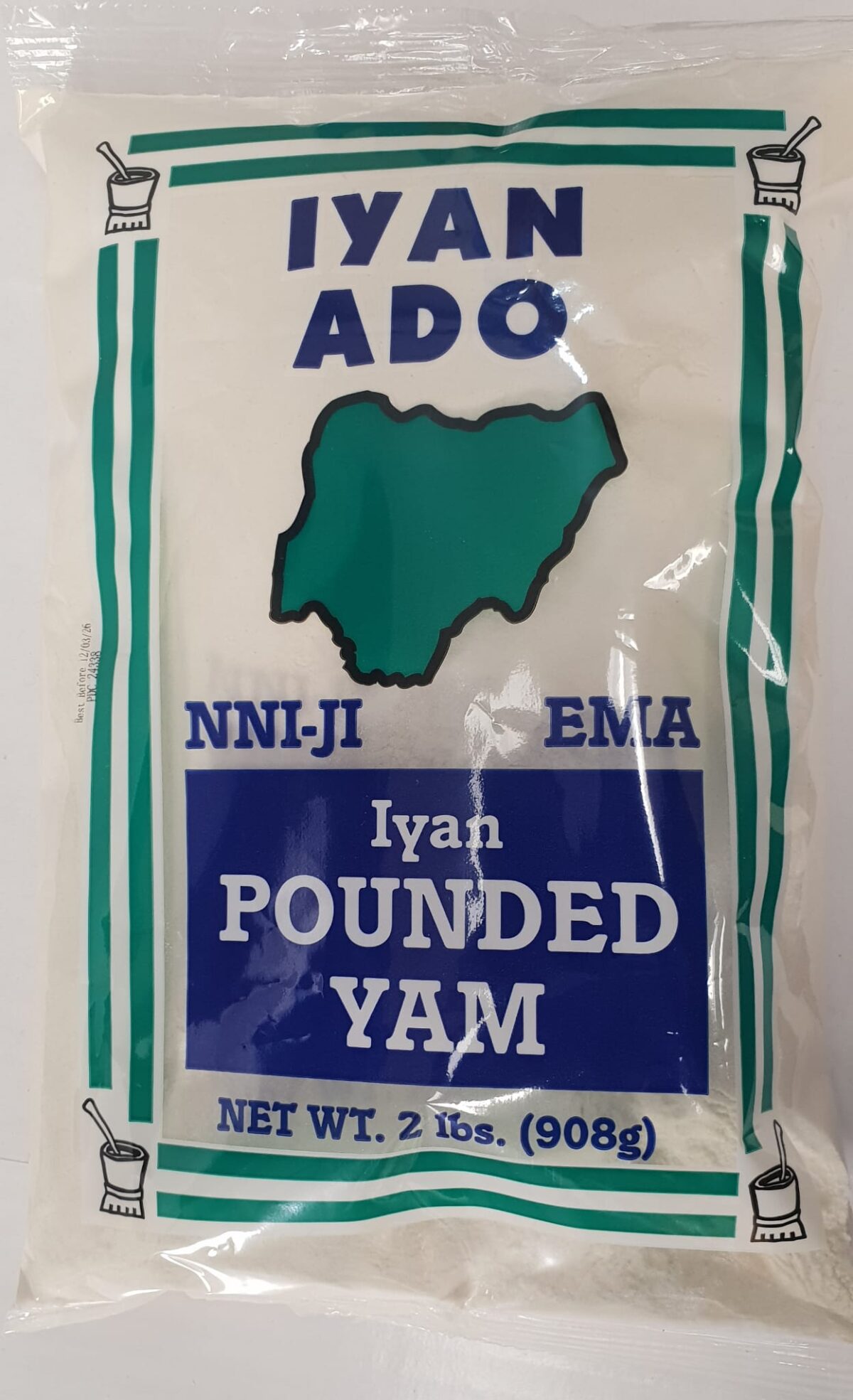 Pounded Yam (2lb) - Image 1